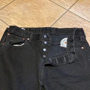 Black mens Levi’s